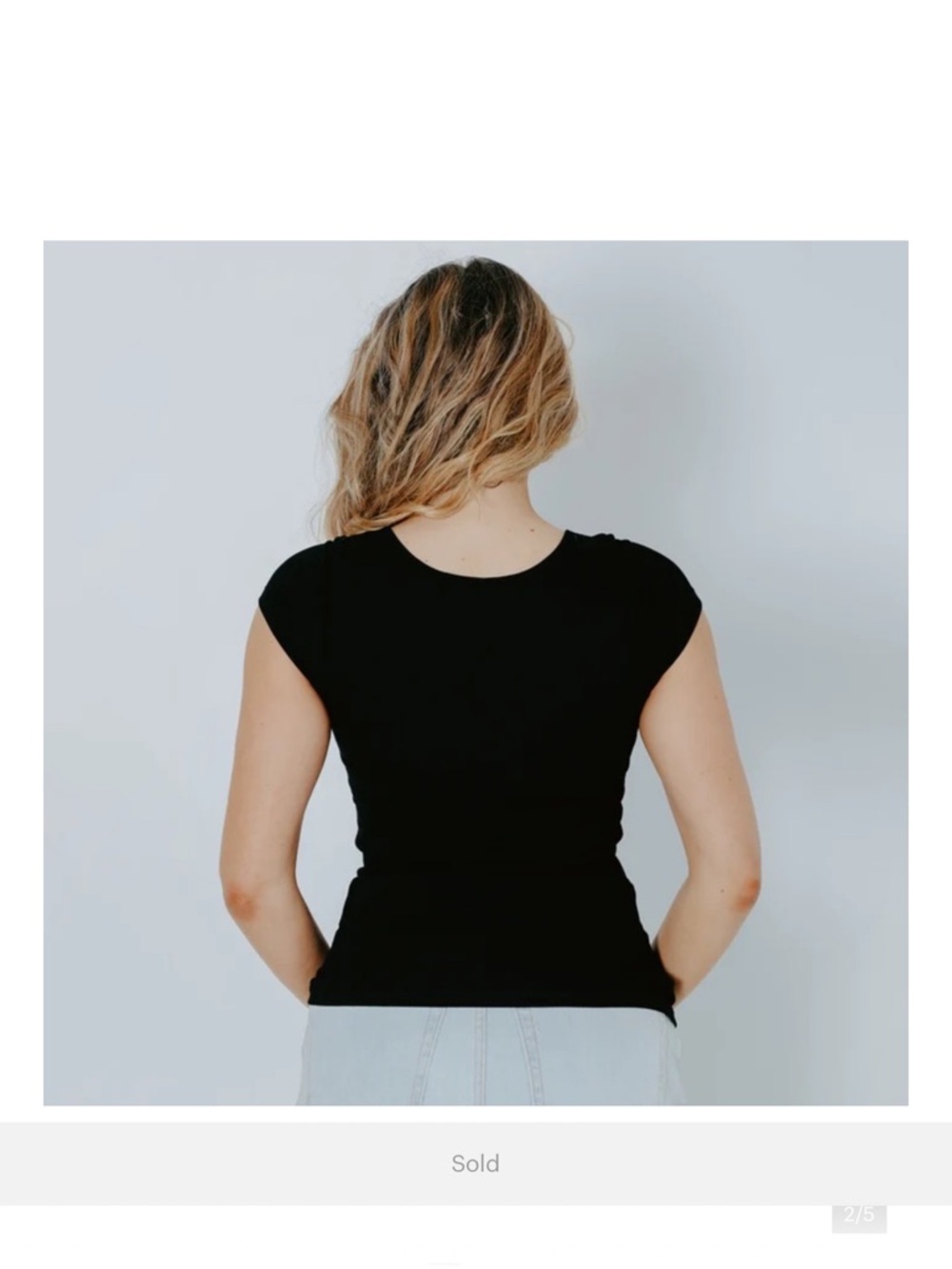 Klassy Network Ribbed Brami Henley Top - Picture 2 of 5